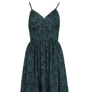 Voodoo Vixen Leah Peacock Dress